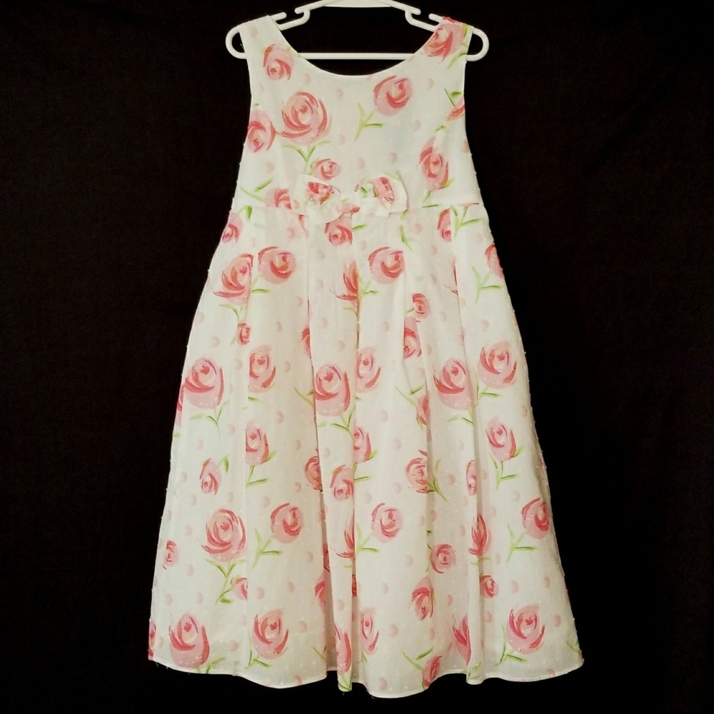 Girls Size 8 "George" Spring Summer Easter Dress